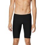 Speedo Men's Endurance+ Black Jammer Swimsuit, Size 34