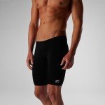 Speedo Men's Endurance+ Black Jammer Swimsuit, Size 34