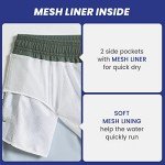 MaaMgic Men's Quick-Dry Stretch Swim Trunks 5.5