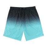 Men's Quick-Dry Swim Trunks with Compression Liner