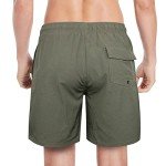 Men's 7" Quick-Dry Swim Trunks with Pockets
