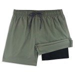 Men's 7" Quick-Dry Swim Trunks with Pockets