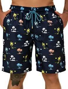 KAILUA SURF Big and Tall Men's Swim Trunks
