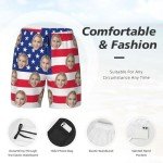 Personalized Couple's Swim Trunks for Men