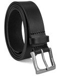 Timberland Men's Classic Black Leather Jean Belt