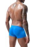 Men's Quick Dry Blue Swim Shorts with Drawstring