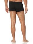 Speedo Men's Black Solid Square Leg Swimsuit