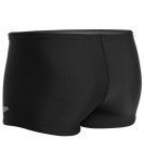Speedo Men's Black Solid Square Leg Swimsuit