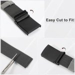 Men's 2-Pack Stretch Web Belts with Metal Buckle