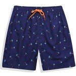 Bright Colored Men's Swim Trunks for Vacation
