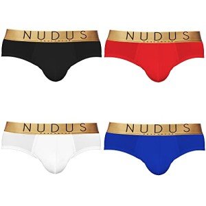 NUDUS Men's Stylish Bikini Underwear with Pouch