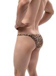 iKingsky Men's Cheeky Leopard Briefs - 5 Pack