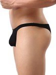 iKingsky Men's Brazilian Back Bikini Underwear - 4 Pack
