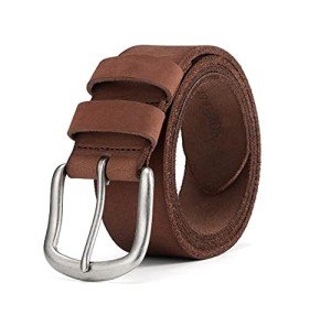 Men's 100% Full Grain Leather Cowboy Belt