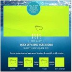 Men's Quick Dry Yellow Beach Shorts with Pockets