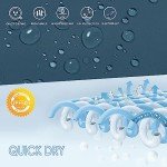 MIVEI Men's 22" Quick-Dry Board Shorts with Pockets