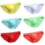 Men's Ice Silk Bikini Underwear 6-Pack