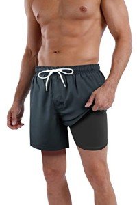 Men's 5.5" Swimming Shorts with Compression Liner