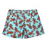 Men’s Quick-Dry Lobster Blue Beach Shorts