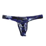 CSMARTE Men's Camouflage Low Rise Thong - 4 Pack