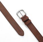 Men's 100% Full Grain Leather Cowboy Belt