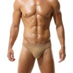 BANGWEAR Men's Soft Tan Bikini Briefs
