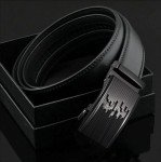 SIAELT Men's 2-Pack Leather Ratchet Belts