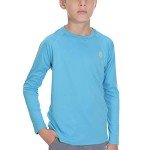 Men's Blue Long Sleeve UV Protection Shirt