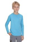 Men's Blue Long Sleeve UV Protection Shirt