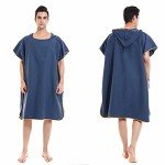 Men's Surf Poncho Changing Robe and Beach Cover-up