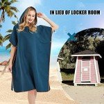 Men's Surf Poncho Changing Robe and Beach Cover-up