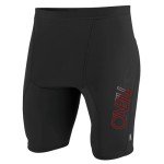 O'NEILL Men's Black Premium Skins Rash Guard Shorts