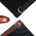 Men's 100% Full Grain Leather Cowboy Belt
