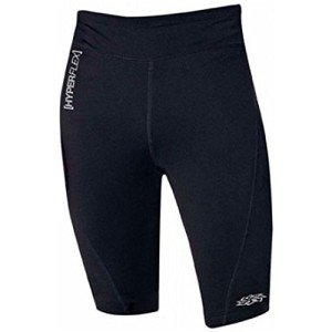 Men's Hyperflex Black Polyolefin Wetsuit Shorts - X-Small