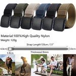 Men's Tactical Nylon Belt with YKK Buckle
