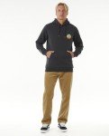 Rip Curl Men's Hooded Sweatshirt in Washed Black
