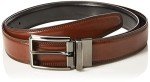 Perry Ellis Men's Reversible Leather Belt - Brown/Black