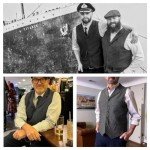 Burgundy Tweed Waistcoat for Men’s Formal Wear