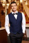 Men's Slim Fit Dress Vest for Weddings