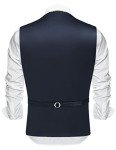 Men's Slim Fit Dress Vest for Weddings