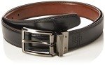 Perry Ellis Men's Reversible Leather Belt - Brown/Black