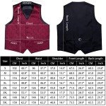 Men's Christmas V-neck Vest Set with Bowtie