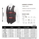 Men's Slim Fit Herringbone Tweed Vest - Grey