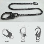 Men's Heavy Duty Wallet and Key Chain