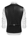 Men’s Lightweight Leather Western Vest Jacket
