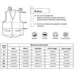 Men's 5-Piece Paisley Waistcoat Set - Black