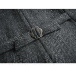 SevenBoy Men's Vintage Army Green Dress Vest