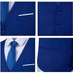 Royal Blue Slim Fit Men’s Suit Vest