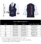 Royal Blue Slim Fit Men’s Suit Vest