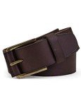 Timberland Men's Classic Dark Brown Leather Belt